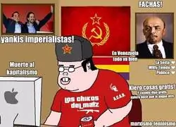 Comunista de 18 a&ntilde;os resumido en una imagen