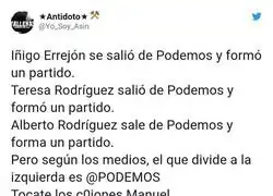 As&iacute; se divide la izquierda