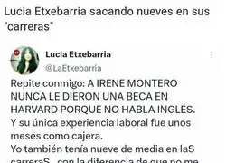 El truco de Lucia Etxebarria