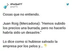 Los grandes precios de Mercadona ya tienen la recompensa (para el due&ntilde;o)