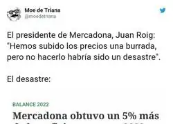 El desastre de Mercadona