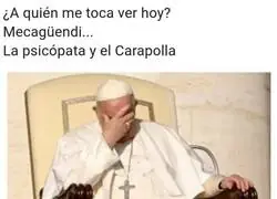 Mal d&iacute;a para el Papa Francisco
