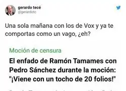 Las costumbres de VOX se pegan en Tamames
