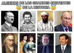 Qu&eacute; suerte, si fuesen ateos ser&iacute;an personas deleznables...