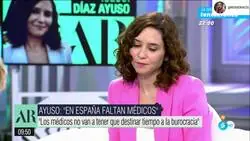 Que dice AYUSO que si renueva el Gobierno de izquierdas los fachas se van todos a Somalia