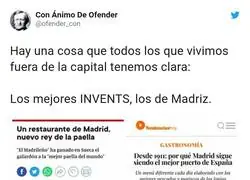 Madrid tiene todo lo mejor