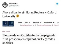 A&uacute;n temen a RT y Sputnik pese a censurarla en toda Europa