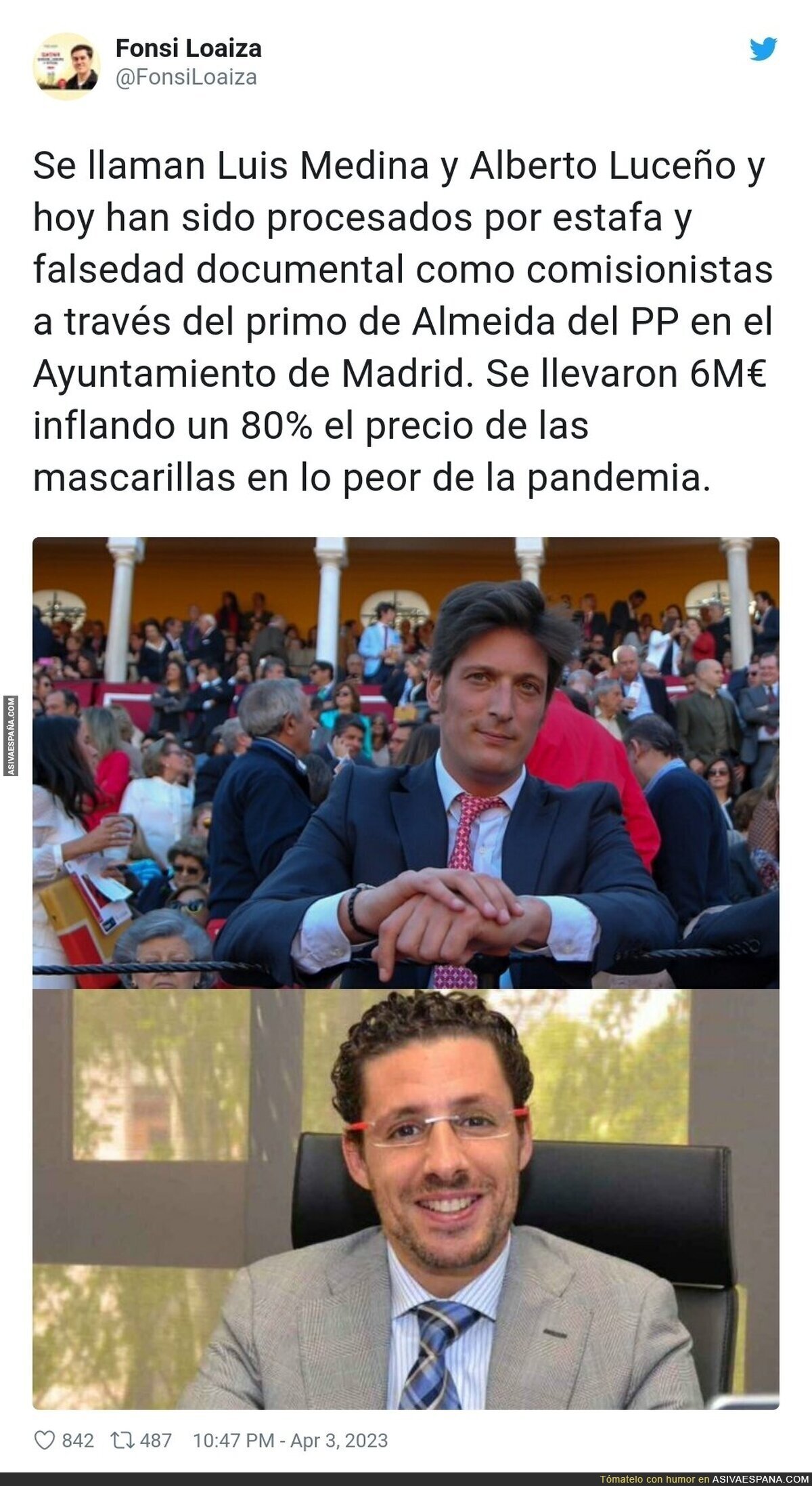 Los sinvergüenzas de la pandemia