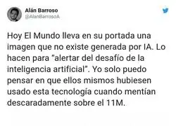 'El Mundo' no necesita la IA para mentir
