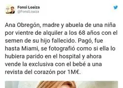 Se descubre el pastel: es nieto de Ana Obreg&oacute;n