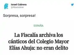 El triste precedente que implica esta archivaci&oacute;n