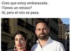 Susto en la familia de Abascal
