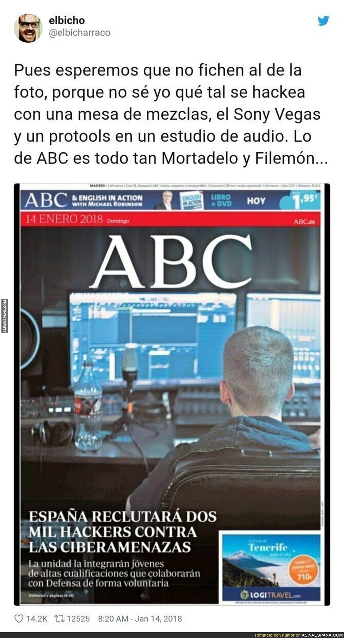 Periodismo de altura en España