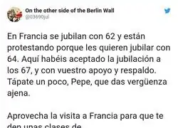 Mucho que aprender en Francia