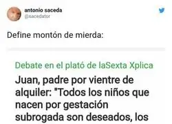Es repugnante lo de este se&ntilde;or