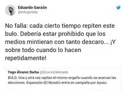 El bulo de cada a&ntilde;o