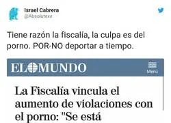 La culpa de las violaciones