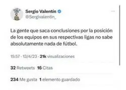 Da lecciones el que menos debe