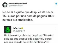 D&aacute;ndole vueltas a esto de los salarios a los camareros