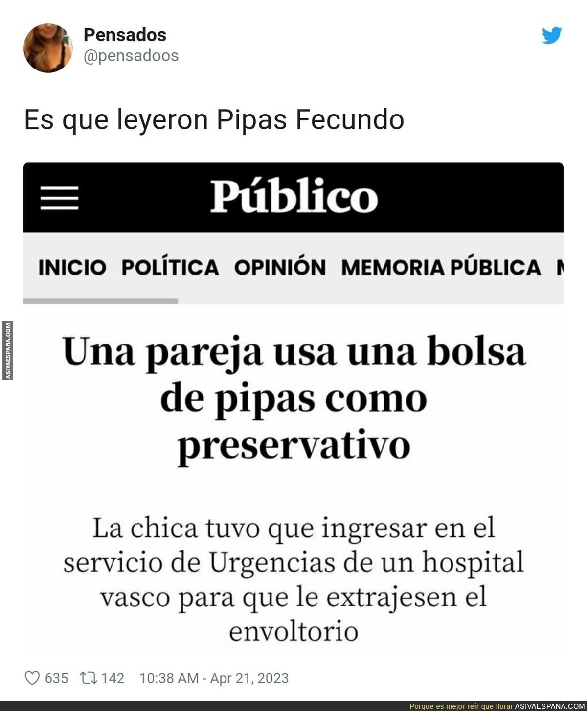 A la gente le gusta experimentar cosas nuevas