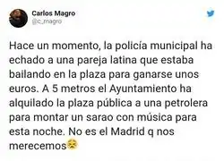 La Madrid de derechas es as&iacute;