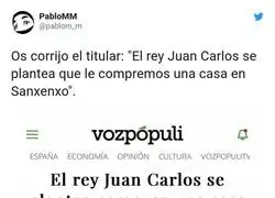 El Rey sigue viviendo a costa de los espa&ntilde;oles