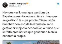La clase de econom&iacute;a de Zapatero