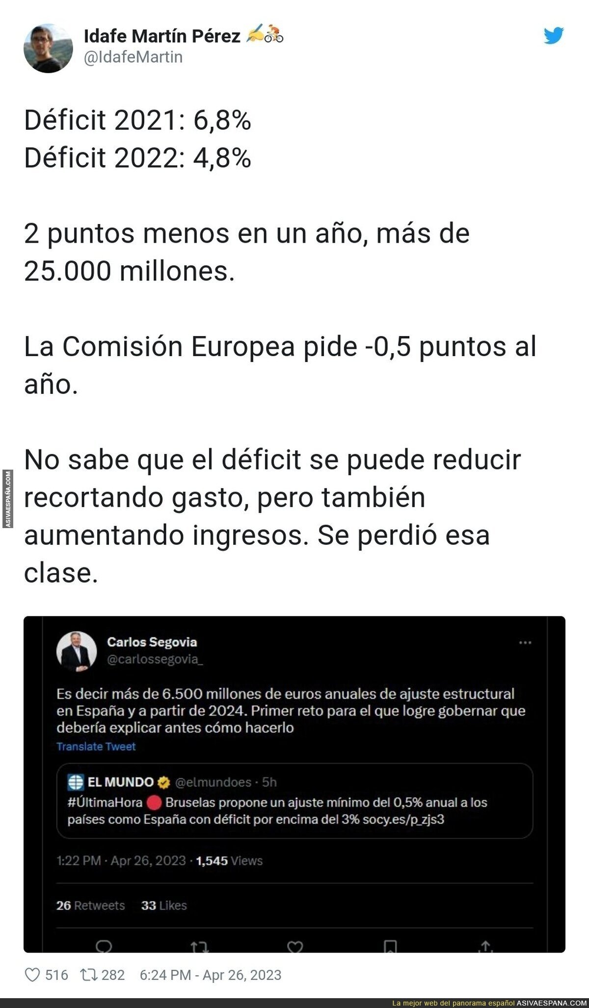 Hay que acudir a clase