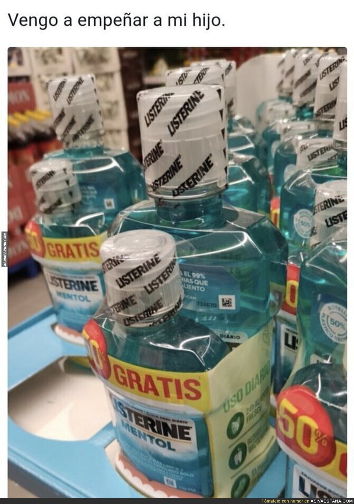 Siempre acompañando al hijo