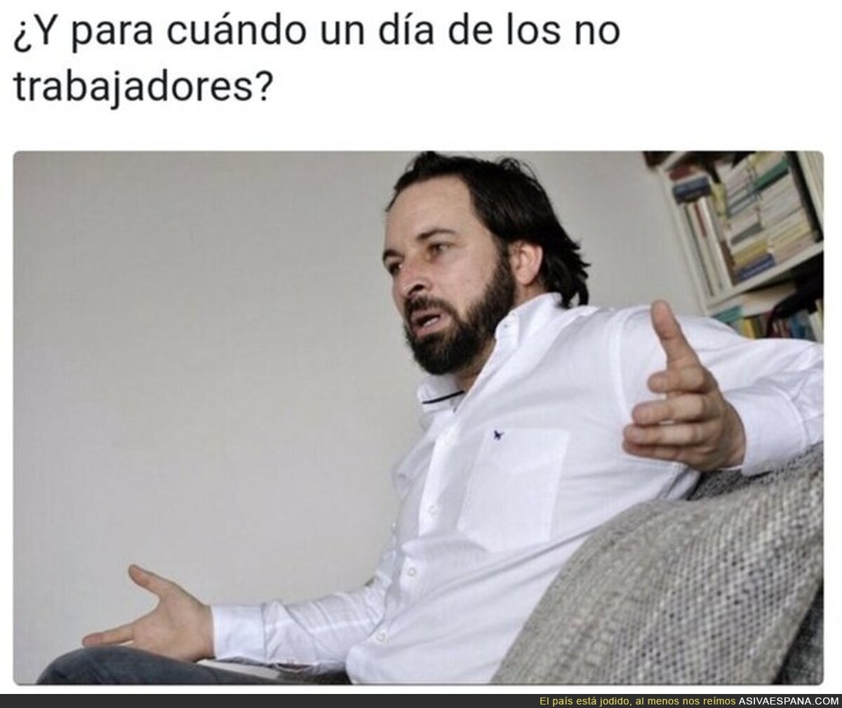 Santiago Abascal está confundido