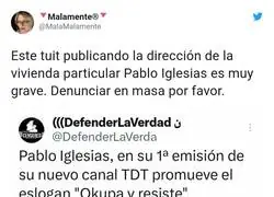 Acoso y derribo contra Pablo Iglesias
