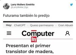 En Futurama se vio primero