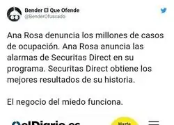 Crear alarmas para vender alarmas. Po&eacute;tico y perverso