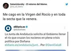 Lo que llegan a hacer por la Virgen del Roc&iacute;o