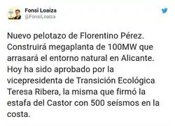 Un nuevo favor a Florentino