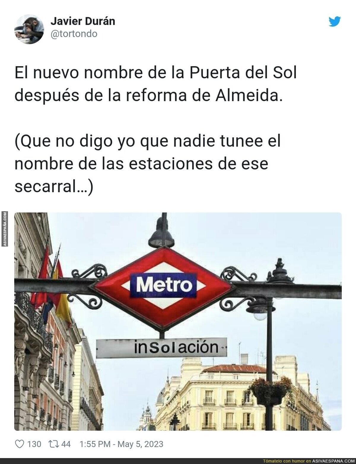 Insoportable estar en el centro de Madrid