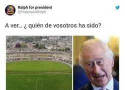 Un cachondo en plena coronaci&oacute;n