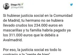 La justicia seg&uacute;n Ayuso