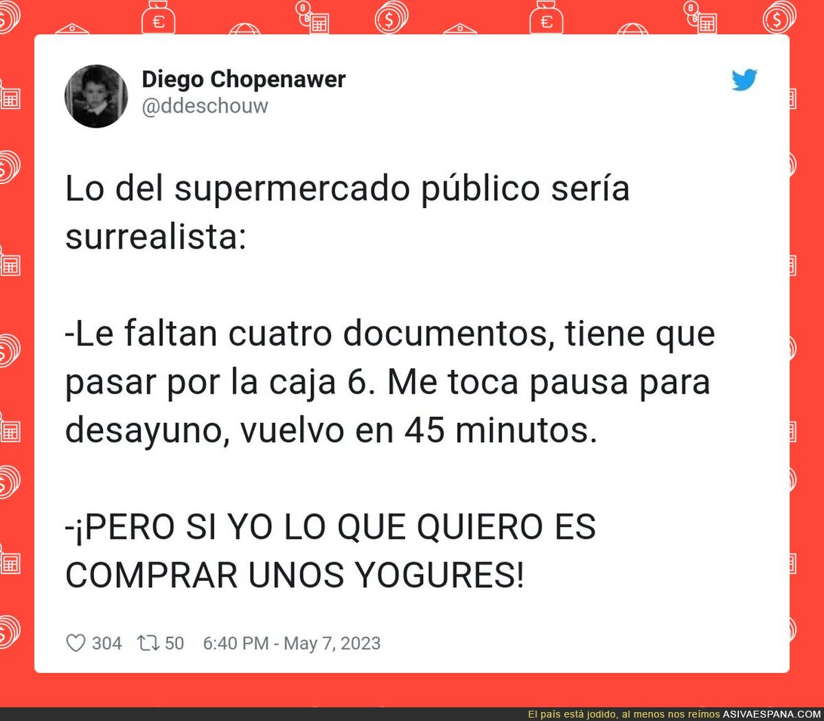 La cita previa para la cola de cajas por la App