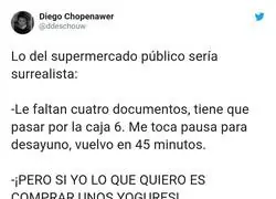 La cita previa para la cola de cajas por la App