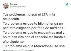 El problema real de la gente