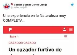 Y encima llevaba pantalones de material no biodegradable = MAL, por @carlosclavijo22