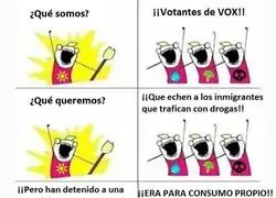 &iexcl;Qu&eacute; queremos!, por @Doc_Hannibal