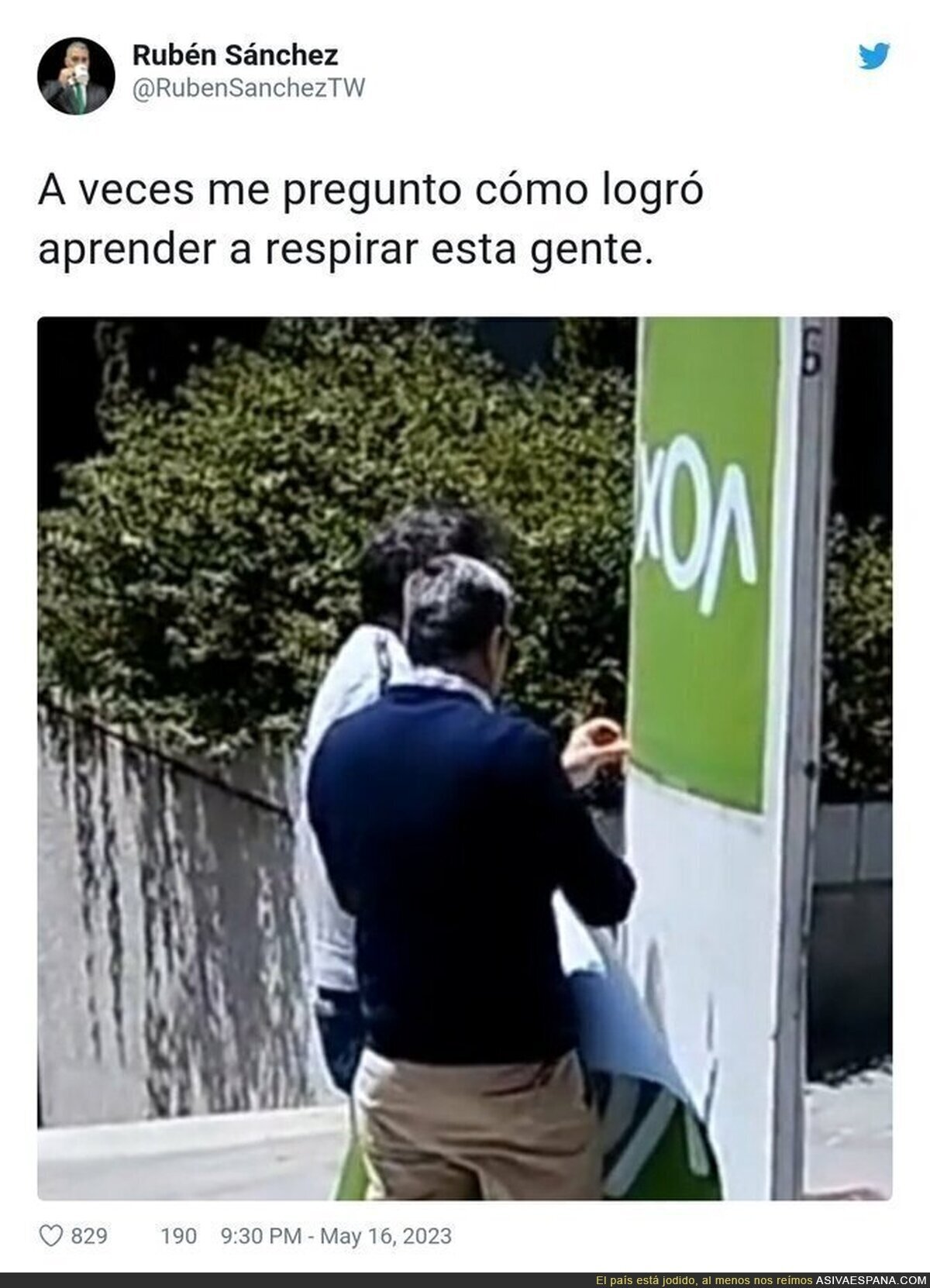 Lo que pasa es que lo estáis mirando con la perspectiva que no es, por @RubenSanchezTW
