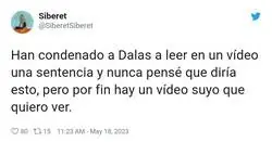 Muy fan del juez por llamarle tonto con todas las letras, pero en bonito, por @SiberetSiberet