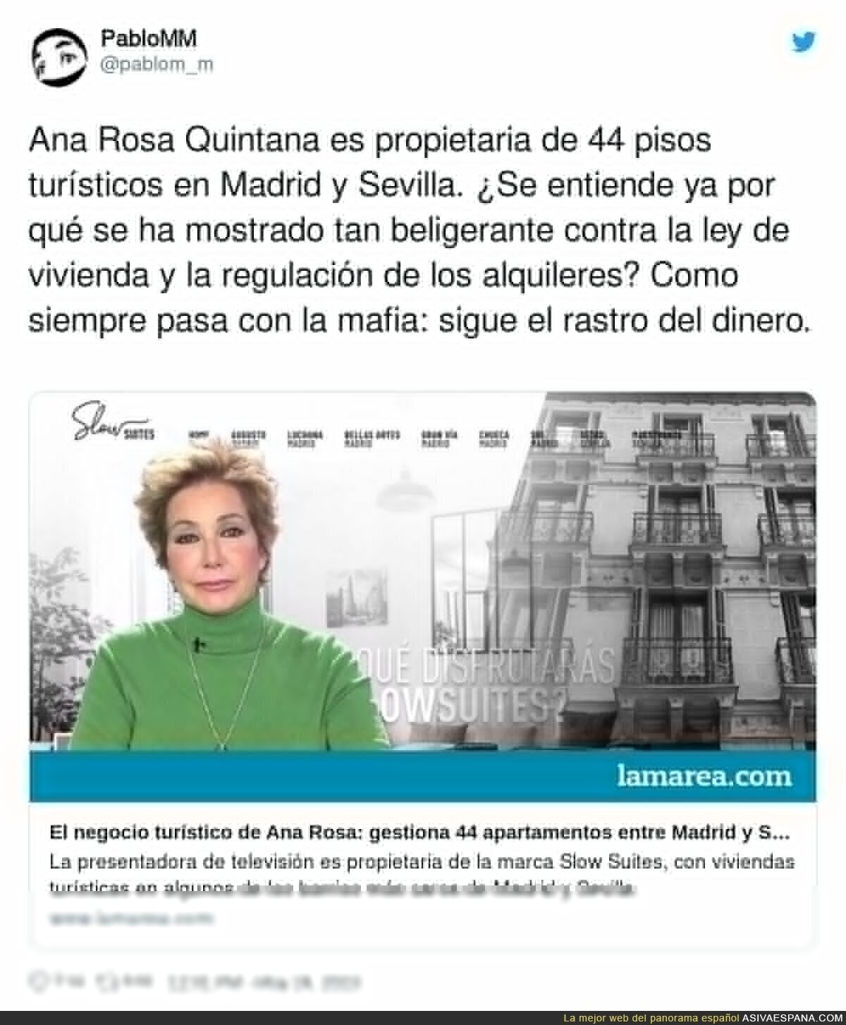 Rata especuladora y con menos corazón que una cucaracha, por @pablom_m
