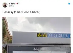 Siempre grande, Banksy, por @Lfrre