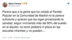 Inexplicable lo de Madrid