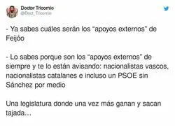Los apoyos externos del PP