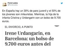 El despilfarro de Irene Urdangar&iacute;n